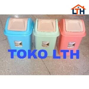 1-1918-1.jpg TEMPAT SAMPAH WARNA 21 LITER 8611 BLOSSOM HAWAII PLASTIK KOTAK SAMPAH SEGI