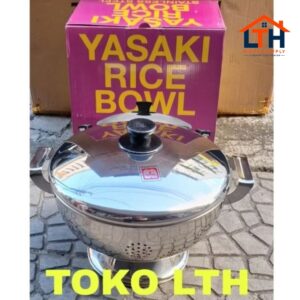 1-1921-1.jpg SANGKU STAINLESS 26 CM YASAKI MASPION SS TEMPAT WADAH BAKUL NASI RICE BOWL