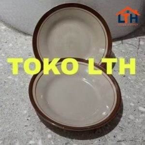 1-1924-1.jpg PIRING TATAKAN KERAMIK 6 INCH POLET LUCKY PISIN KECIL TATAKAN PORSELEN PORCELAIN