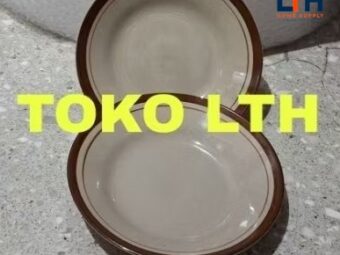 1-1924-1.jpg PIRING TATAKAN KERAMIK 6 INCH POLET LUCKY PISIN KECIL TATAKAN PORSELEN PORCELAIN