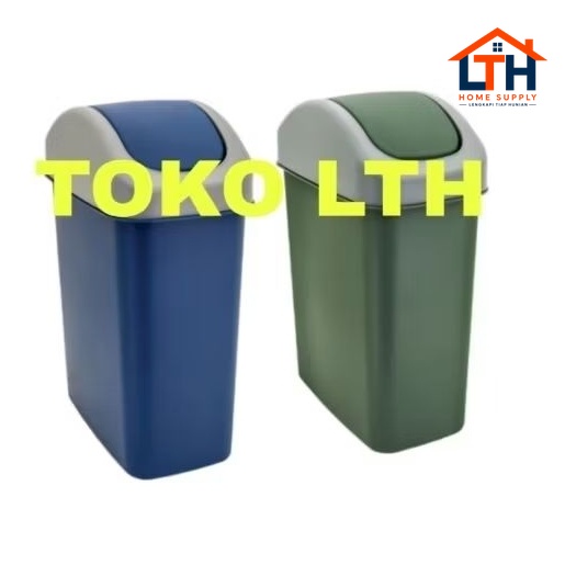 1-1925-1.jpg TEMPAT SAMPAH SLIM 18 LITER GREEN LEAF 2126 KOTAK TONG SAMPAH TUTUP GOYANG