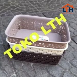 1-1926-1.jpg KERANJANG SERBAGUNA CASTALLA SMALL 5790 HAWAII PLASTIK TEMPAT BUMBU MEJA WADAH ORGANIZER