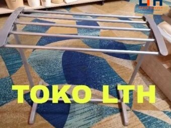 JEMURAN RAK HANDUK PAKAIAN BAJU GISELA 1305 HAWAII PLASTIK