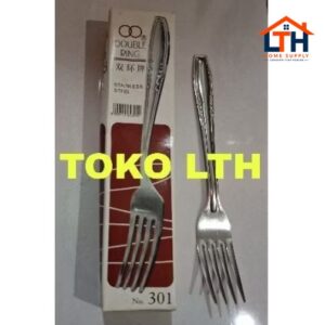 1-1946-1.jpg 12 PCS GARPU MAKAN STAINLESS STEEL 301 DOUBLE RING TRIANGLE