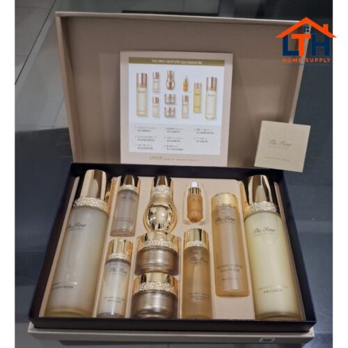 THE HISTORY OF WHOO SET THE FIRST GENITURE SPECIAL SET 10 PCS OHUI SEOUL