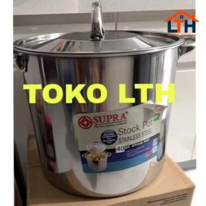 1-1958-1.jpg PANCI STOCKPOT STAINLESS 40 QT SUPRA BULENG TONG AIR DANDANG POLOS