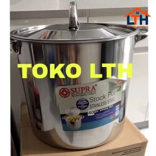 1-1958-1.jpg Panci Stockpot Polos Stainless 40QT - Supra