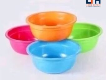 BASKOM 10 INCH CUCI BULAT PLASTIK BA1 BA-1 LION STAR WASKOM ROUND BASIN