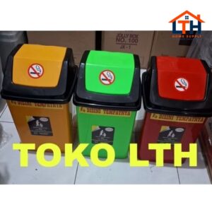 Tempat Sampah Tutup Goyang Warna 25L - Mpw