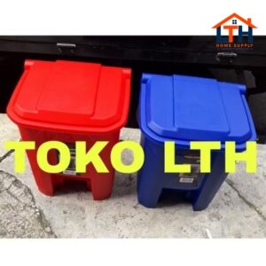 1-1986-1.jpg TEMPAT SAMPAH INJAK SEGI 20 LTR WARNA TONG PEDAL DUSTBIN KOTAK SAMPAH 990 RED HOUSE