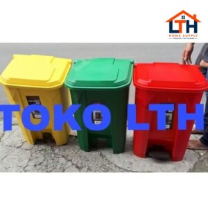 1-1990-1.jpg TEMPAT SAMPAH INJAK SEGI 80 LTR WARNA TONG PEDAL DUSTBIN KOTAK SAMPAH 993 RED HOUSE