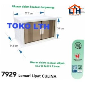 1-1997-1.jpg LEMARI LIPAT PLASTIK SERBAGUNA 7929 GREEN LEAF
