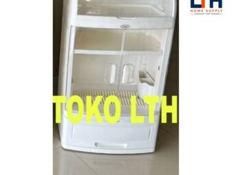 1-1999-1.jpg LEMARI RAK PIRING PLASTIK CALYPSO 2 TAIWAN LEMARI LACI DAPUR SERBAGUNA LRP002
