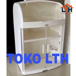 1-2000-1.jpg LEMARI RAK PIRING PLASTIK CALYPSO 1 LEMARI LACI DAPUR SERBAGUNA TAIWAN LRP001