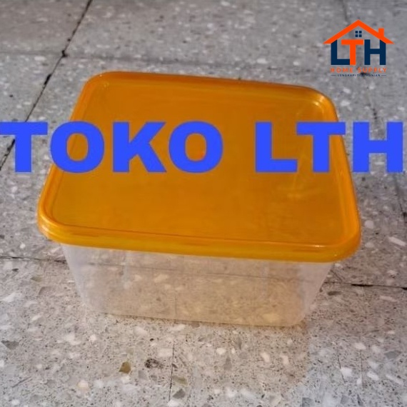 Food Container Square Warna 1500ml - Thinwall  (25pcs)
