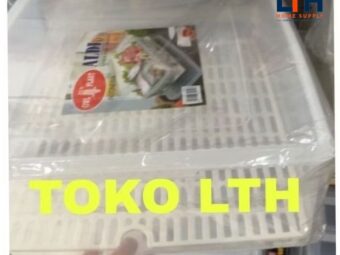 KOTAK BOX SARINGAN ALDI DRAINER 8.5 LITER STORER PACK OWL PLASTIK KERANJANG WADAH PENIRIS PENGERING SAYUR BUAH