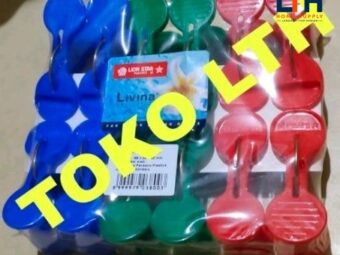 PENJEPIT JEMURAN LAUNDRY CLIPS 03 LION STAR JB-6 JEPITAN CAPITAN PENJEPIT BAJU PAKAIAN BESAR