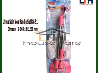 SUPER MOP REFILL BM51 ALAT PEL LANTAI SUMBU GAGANG LIVINA LION STAR BM-51 SUPERMOP