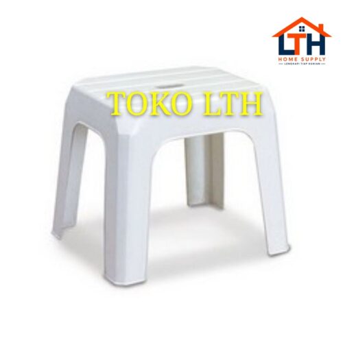 KURSI PLASTIK TANGGUNG G9 / BANGKU PENDEK SEGI ESPANA LOW STOOL LION STAR G-9