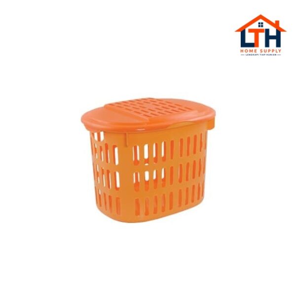 1-291-1.jpg KERANJANG PAKAIAN/LAUNDRY HAMPER S, MASPION B-K149