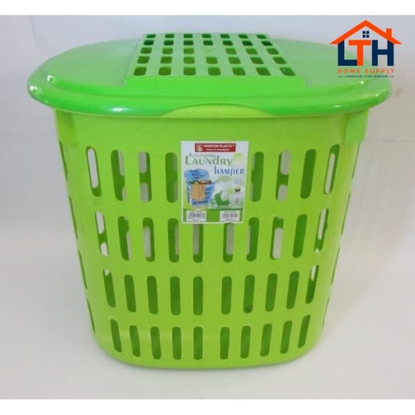 1-363-1.jpg KERANJANG PAKAIAN/LAUNDRY HAMPER L, MASPION B-K150