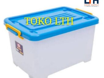 CONTAINER BOX CB 60 SHINPO STACK SIP113 KOTAK PENYIMPANAN SERBAGUNA RODA CB60 LITER
