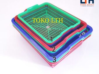 1-381-1.jpg TEMPAT SURAT no 1/ KERANJANG PLASTIK SERBAGUNA KOMET STAR / WADAH LUBANG