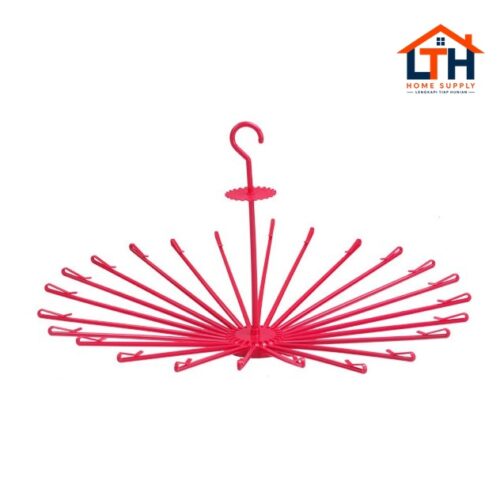 GANTUNGAN JEMUR LIPAT|FOLDING HANGER 24 STICK-LION STAR GB-22