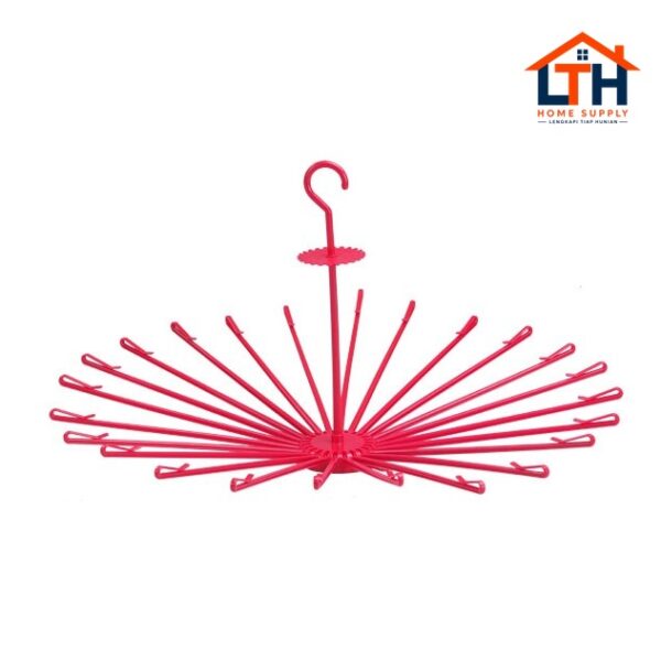 1-39-1.jpg GANTUNGAN JEMUR LIPAT|FOLDING HANGER 24 STICK-LION STAR GB-22