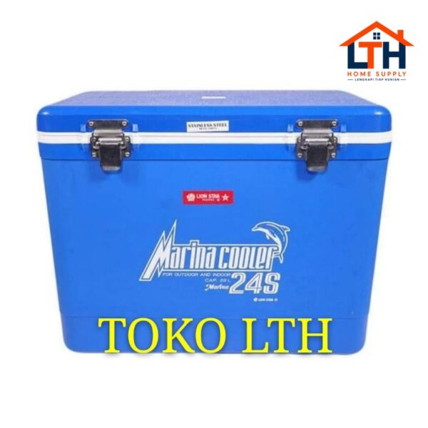 1-400-1.jpg KOTAK ES MARINA COOLER BOX 24s / 22 LITER LION STAR / KOTAK PENDINGIN