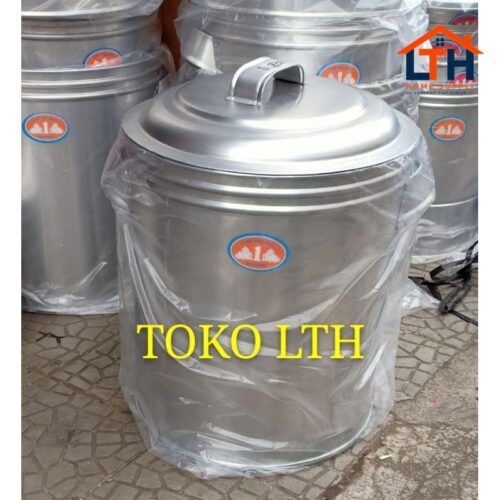 1-418-1.jpg TONG AIR BUBUR POLOS 35 40 45 CM ALUMUNIUM DANDANG BULENG PANCI BESAR EMBER
