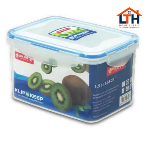 1-430-1.jpg KOTAK SERBAGUNA 1202 KLIP TO KEEP KP-65 1500 ml LION STAR / SEALWARE / WADAH