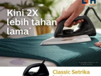 SETRIKA PHILIPS HD 1173 GARANSI RESMI / GOSOKAN PAKAIAN