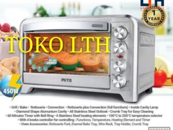 1-439-1.jpg MITO OVEN LISTRIK FANTASY MITO MO-888 KAPASITAS 33 LITER MO 888 GARANSI RESMI
