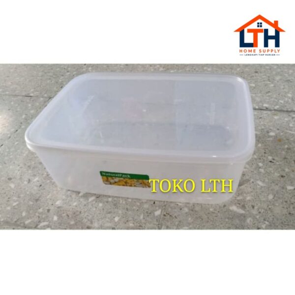 1-441-1.jpg NATURAL PACK 3500 ml/ KOTAK PENYIMPANAN / WADAH SERBAGUNA BOX KUE KOMET STAR