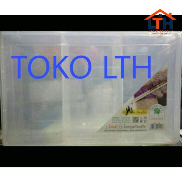 1-457-1.jpg KOTAK PERKAKAS REIKO 1420 SEKAT 3 GREEN LEAF / KOTAK SERBAGUNA / BOX