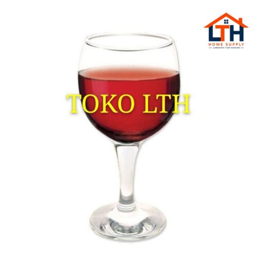 1-47-1.jpg PER 6 PCS GELAS KAKI WINE JUS CAFE ES KRIM CITINOVA ALMOND ST 02-11
