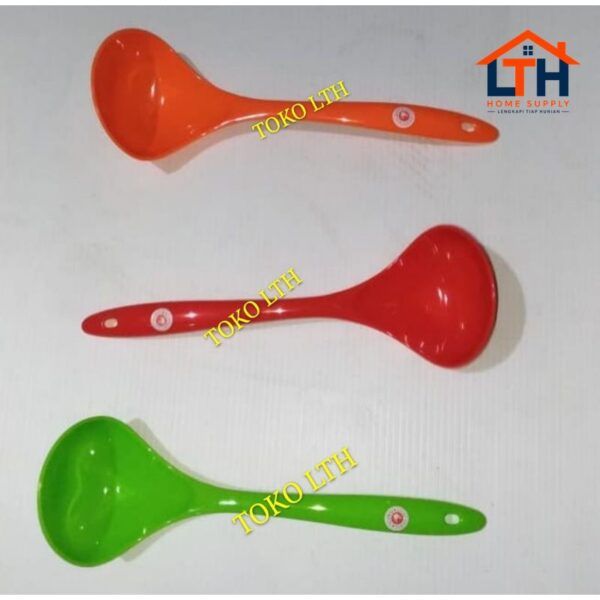 SINDUK SAYUR PLASTIK KECIL / IRUS PLASTIK/ SENDOK KUAH