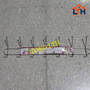 Kapstok Stainless 6 Hook