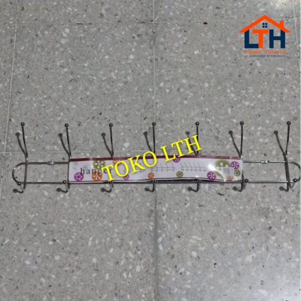 Kapstok Stainless 6 Hook