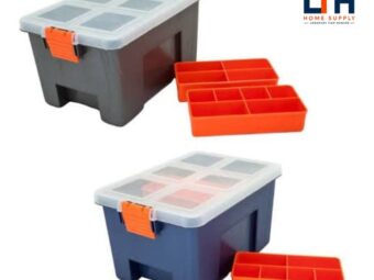 1-501-1.jpg KOTAK PERKAKAS 1446 FLINT ORGANIZER KIT / KOTAK SERBAGUNA / TOOL BOX
