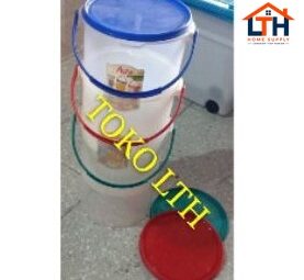 TOPLES 6 LITER JINJING BULAT ARETA 0155 GREEN LEAF MINUMAN ES SIROP KERUPUK