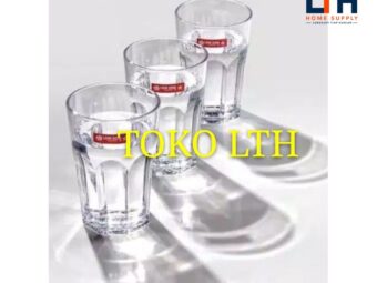 PER 3 PCS GELAS PLASTIK MURANO 500 ML LION STAR GELAS MIKA BENING AKRILIK ACRYLIC