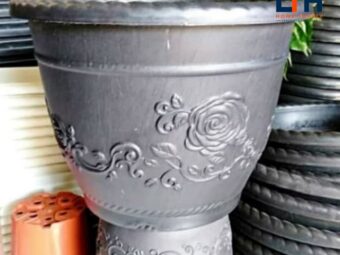 1-533-1.jpg POT PLASTIK GLORY 40 CM HITAM / POT TANAMAN / POT BUNGA