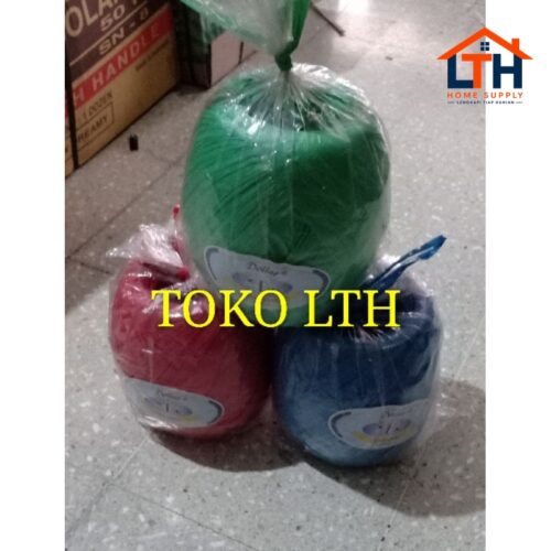 TALI RAFIA 1 KG WARNA  / TALI PLASTIK WARNA
