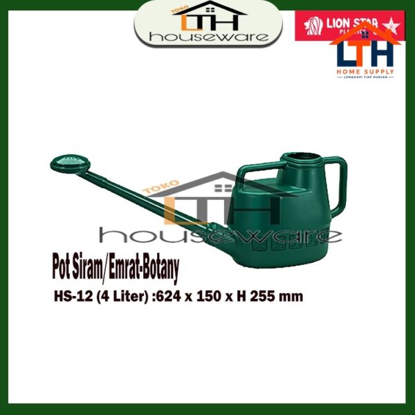 1-535-1.jpg POT SIRAM TANAMAN 4 LITER LION STAR / EMRAT PLASTIK BOTANY 4 LTR HS12 / TEKO SIRAM BUNGA HS 12