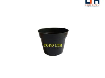 1-536-1.jpg POT HITAM 8 CM POLOS PLASTIK / POT BUNGA / POT TANAMAN BIBIT SEMAI