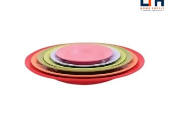 PIRING DATAR - PIRING CEPER MELAMINE 10" - GOLDEN DRAGON P0110