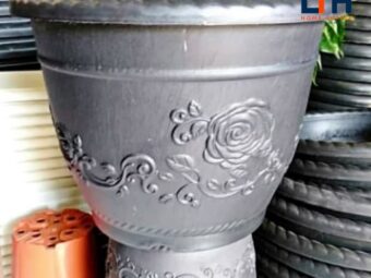 1-576-1.jpg POT PLASTIK GLORY 30cm HITAM / POT TANAMAN / POT BUNGA