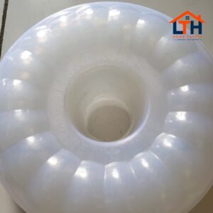 1-616-1.jpg LOYANG AGAR PLASTIK 23 CM TRANSPARAN / CETAKAN AGAR PUDING